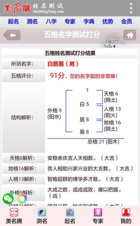 姓名分析|姓名测试打分免费版